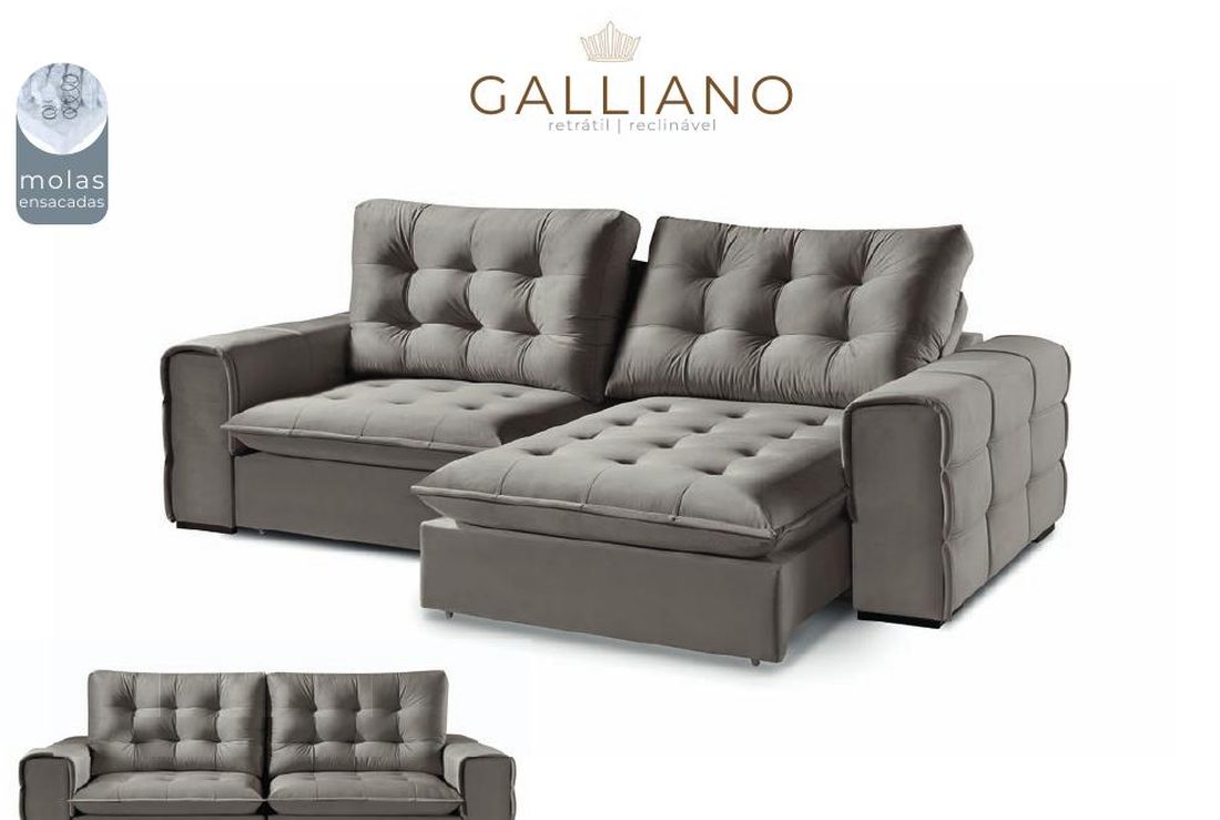 Estofado Galliano — Retráteis & Reclináveis