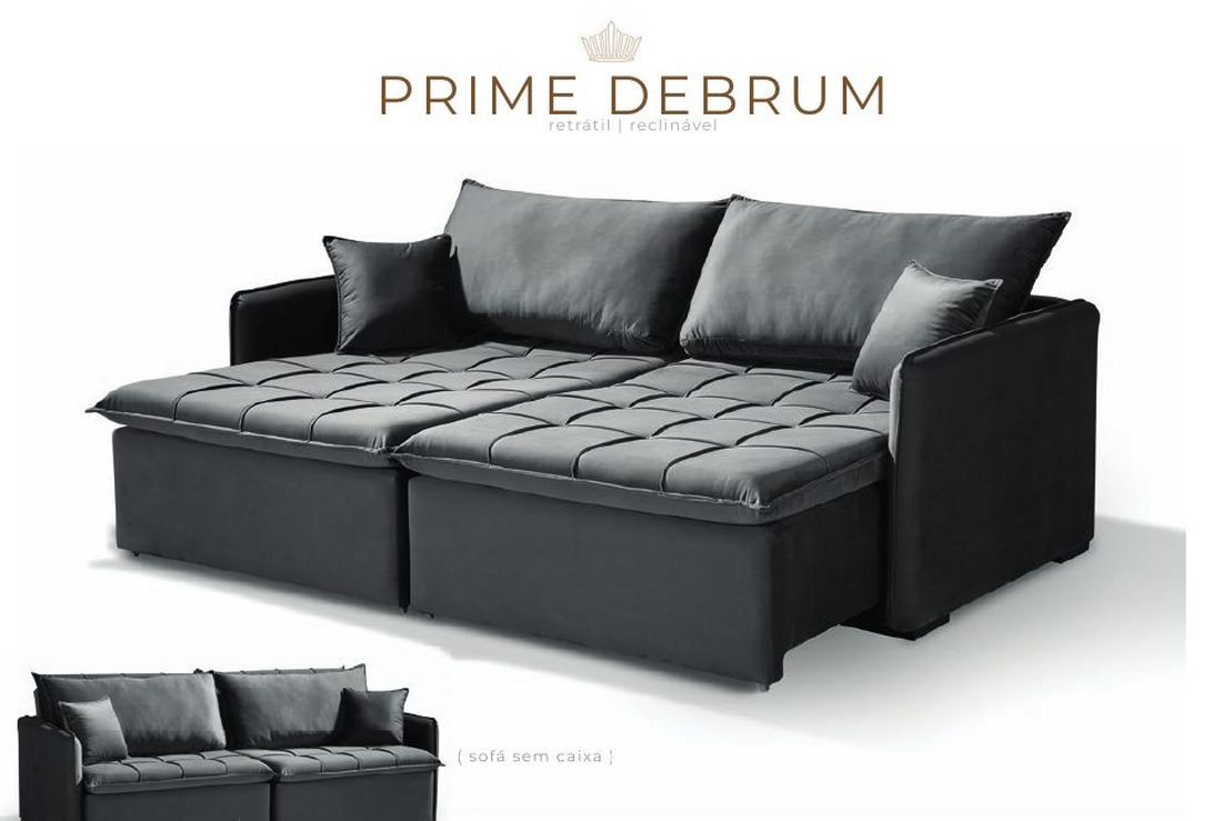 Estofado Prime Debrum — Retráteis & Reclináveis