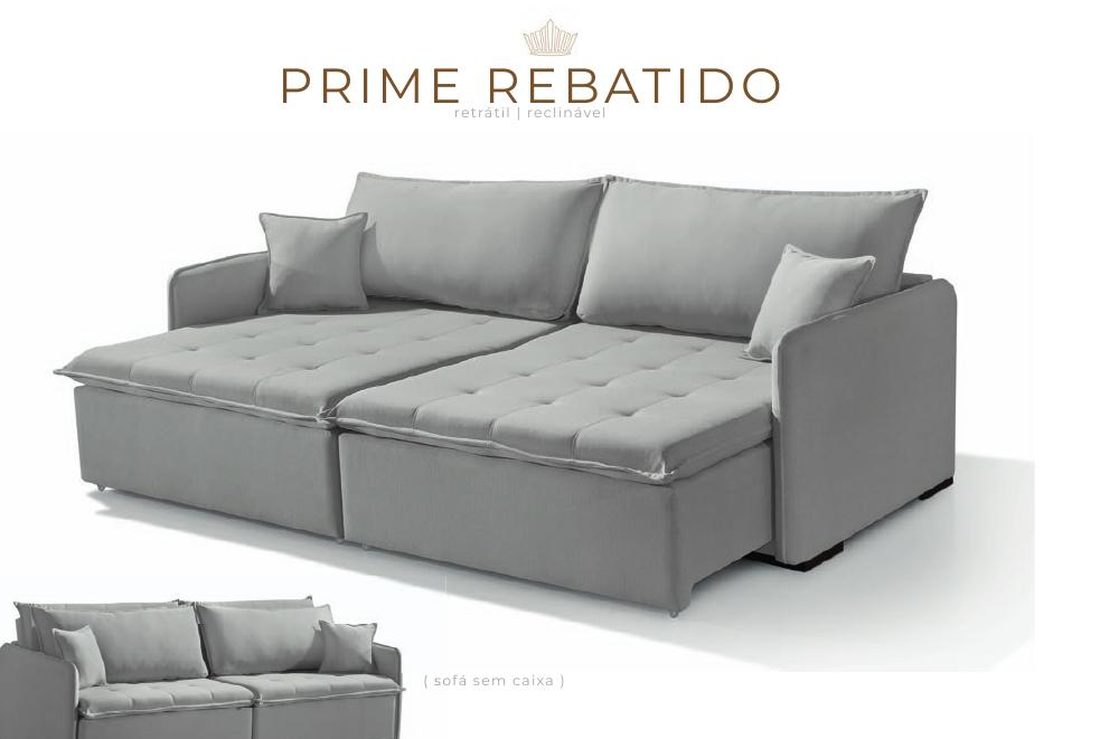 Estofado Prime Rebatido — Retráteis & Reclináveis